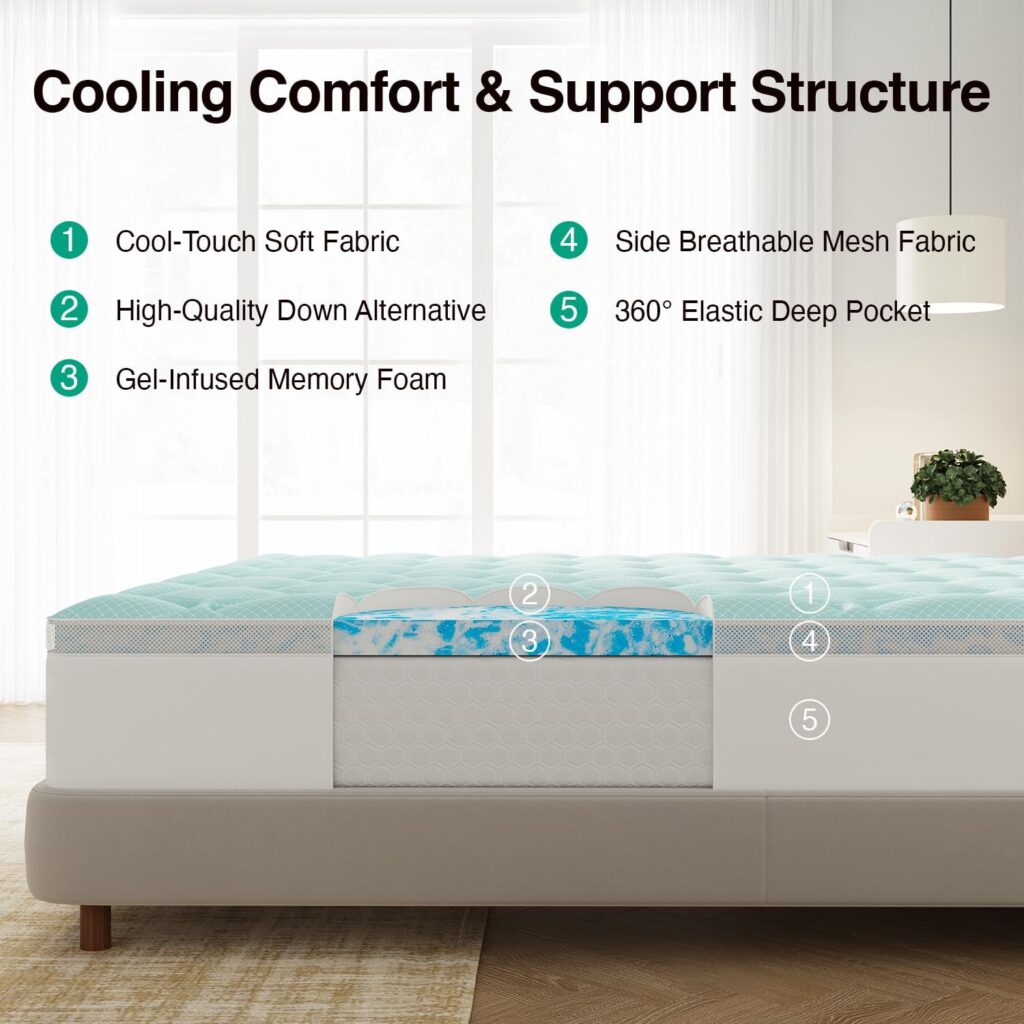 Best Cooling Mattress Topper for Side Sleepers Buying Guide