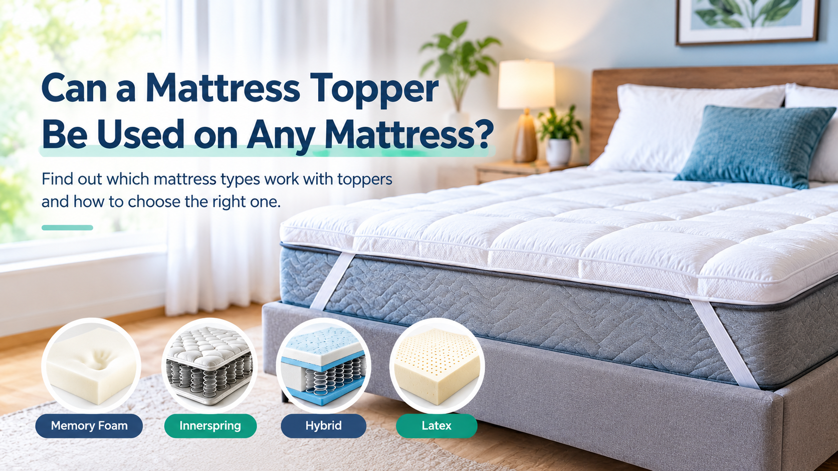 Can a Mattress Topper Be Used on Any Mattress?