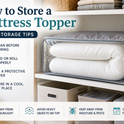 How to Store a Mattress Topper?
